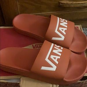 Vans slide-ons.gently worn a couple of times